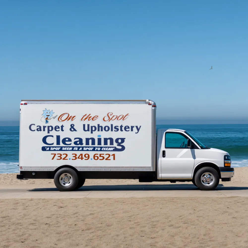 on the spot carpet cleaning truck